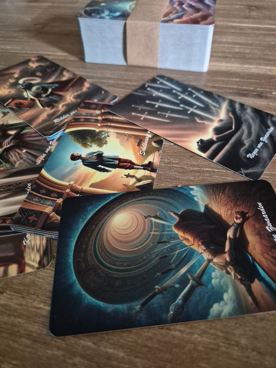 Kaartendecks met het eigen AmberCares-deck
