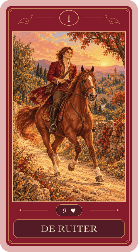 De Ruiter uit het Lenormand Deck
