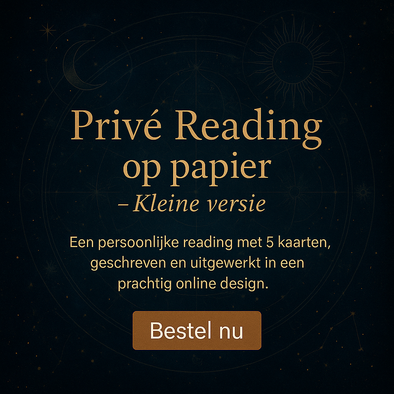 Privé Reading op papier - Kleine Versie