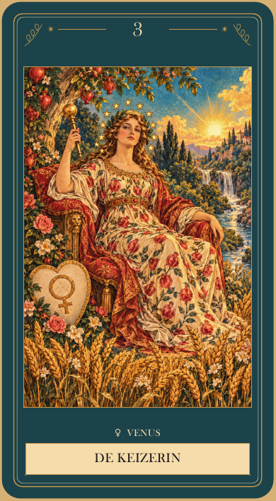 De Keizerin uit Amber’s Tarot Deck