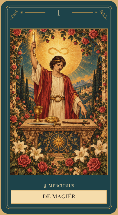De Magiër uit Amber’s Tarot Deck
