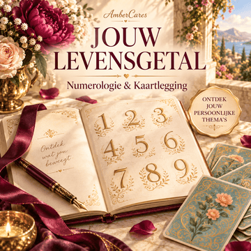 Jouw Levensgetal - Numerologie & Kaartlegging – Een getal als vertrekpunt, jouw verhaal als rode draad.