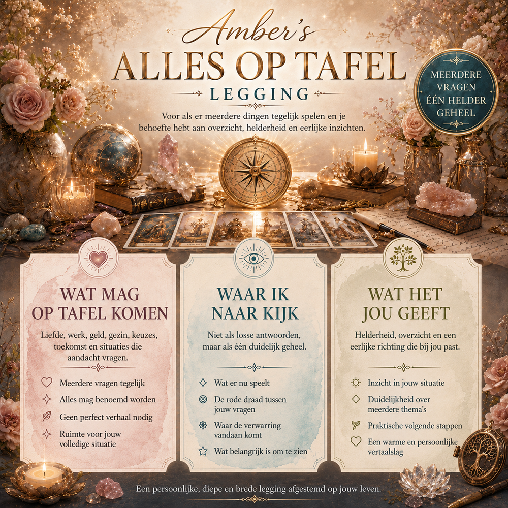 Alles op Tafel Legging (20 kaarten)