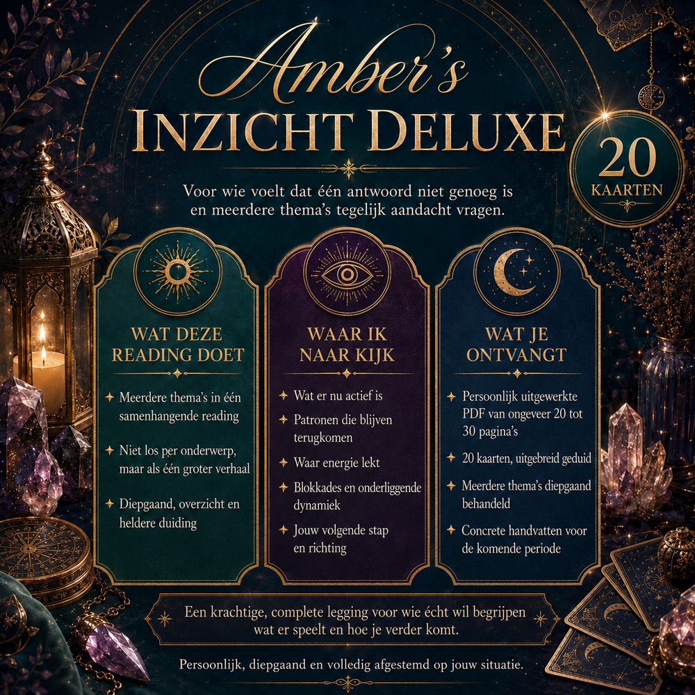 Amber's Totale Inzicht Deluxe (20 kaarten)