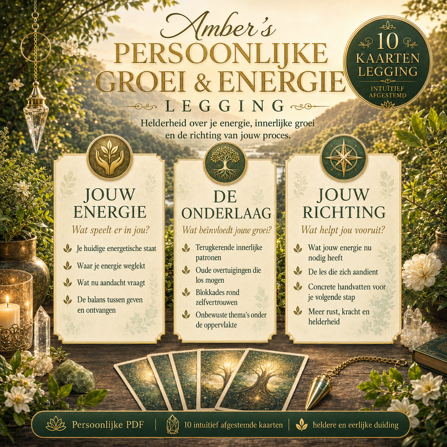 Persoonlijke Groei & Energie Legging - Uitgebreid