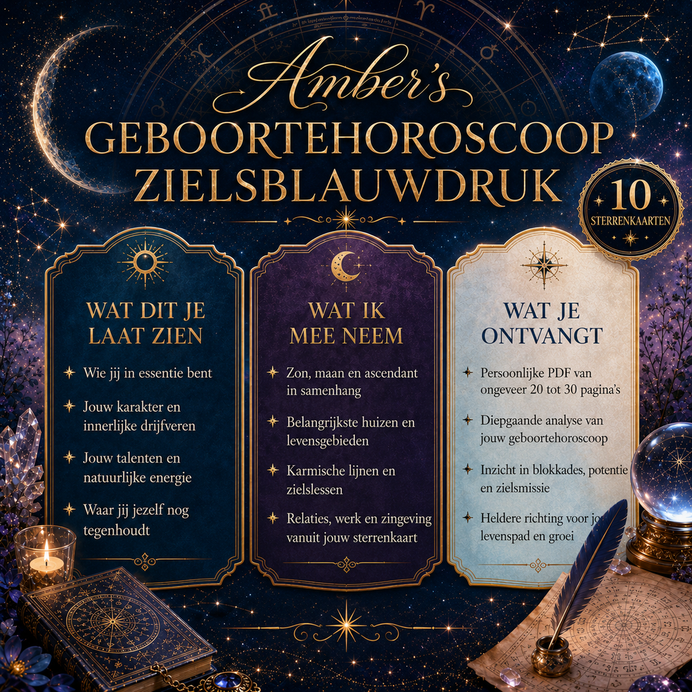 Geboortehoroscoop Zielsblauwdruk Analyse