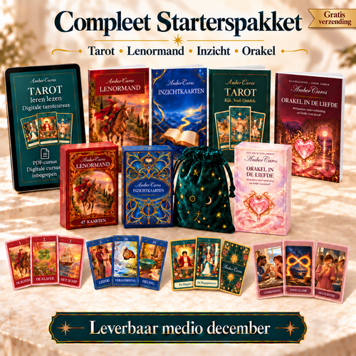 Compleet starterspakket met vier decks en boekjes